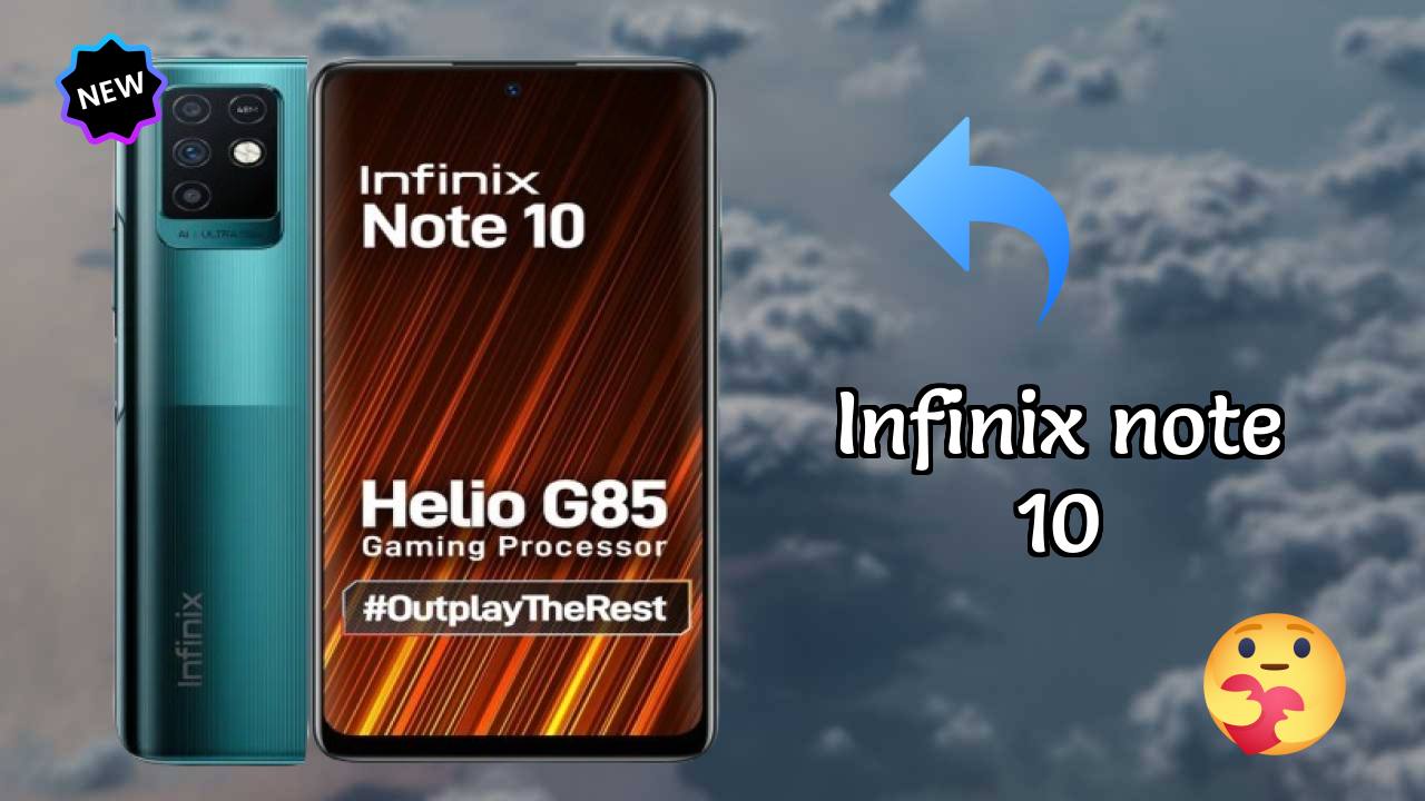 Infinix Note 10 Display Technology: 6.95 Inches (17.65 Cm) Screen
