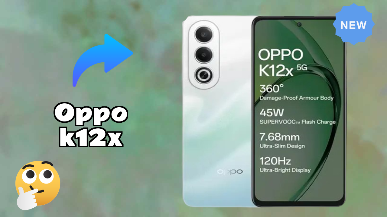 NewOPPO K12x 2026: Latest Mobile Phone with High Quolity Disa
