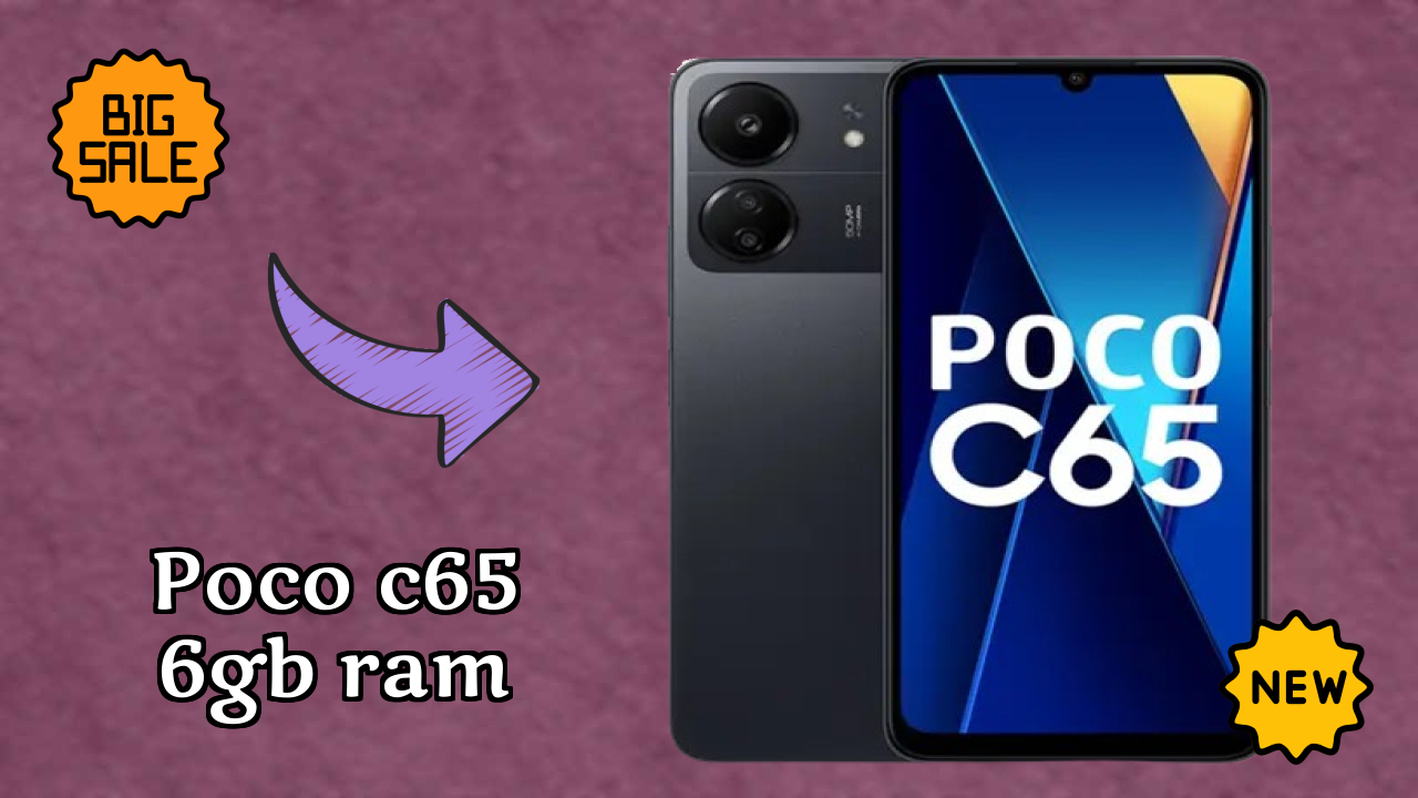 POCO C65 6GB RAM Camera Quality: 8 MP Front Camera Selfie Review