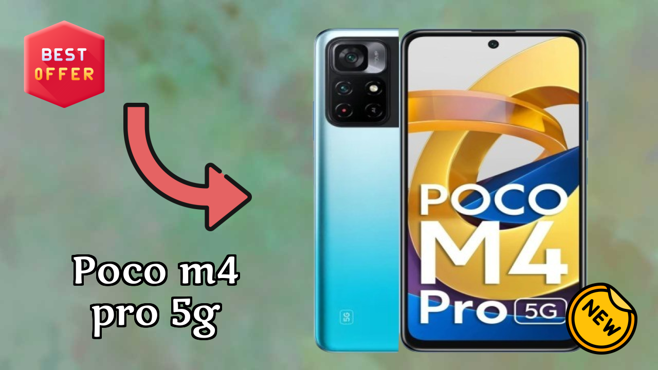 POCO M4 Pro 5G Display Size: 6.6 Inches (16.76 Cm) Screen Review