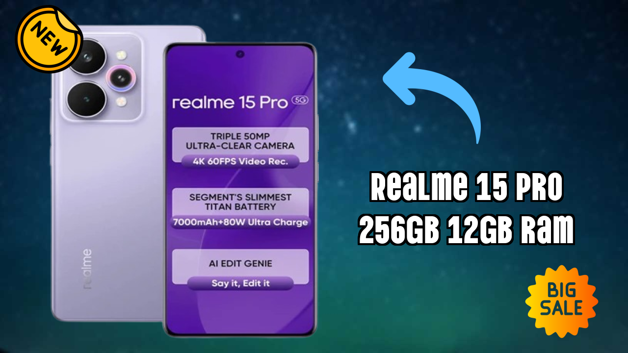 Realme 15 Pro 256GB 12GB RAM Price Drop: Now Just ₹34,199 Available
