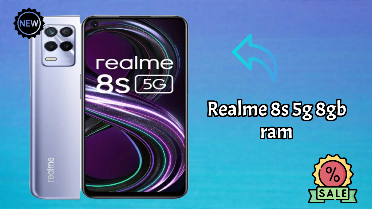 Realme 8s 5G 8GB RAM Display Analysis: 6.5 Inches (16.51 Cm) Screen