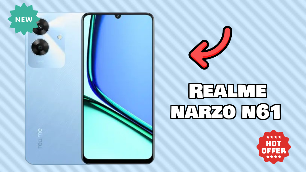 Realme Narzo N61 Display Size: 6.74 Inches (17.12 Cm) Screen Review