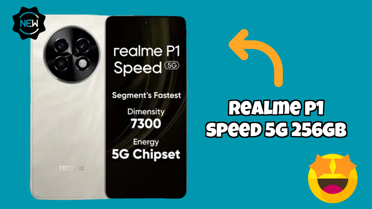 Realme P1 Speed 5G 256GB at ₹18,688 - Complete Specifications