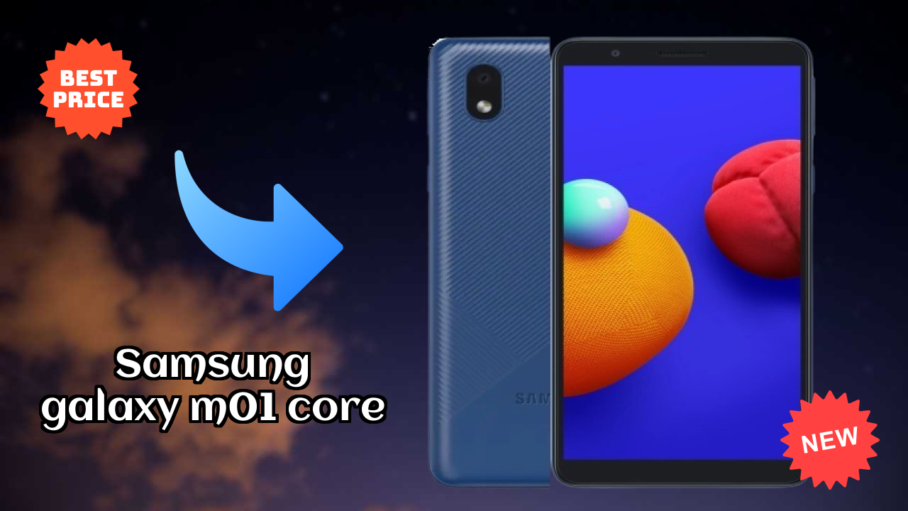 Samsung Galaxy M01 Core at ₹5,199 - Complete Specifications List