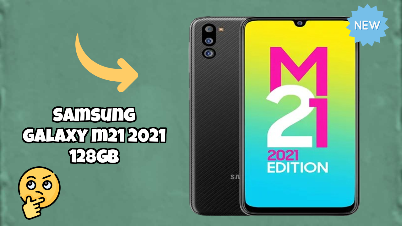 Samsung Galaxy M21 2021 128GB Display Technology: Super AMOLED Quality