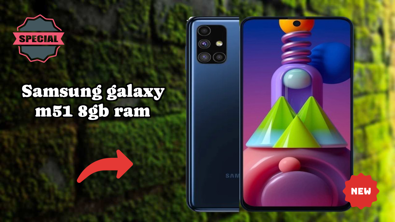 Samsung Galaxy M51 8GB RAM at ₹28,999 - Best Features Highlighted