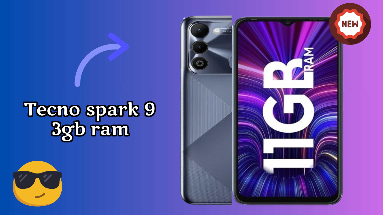 Tecno Spark 9 3GB RAM Display Size: 6.6 Inches (16.76 Cm) Screen Test