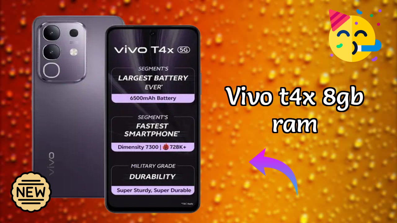 Vivo T4X 8GB RAM 2026 best for Buy? Amazing Feachers with AI