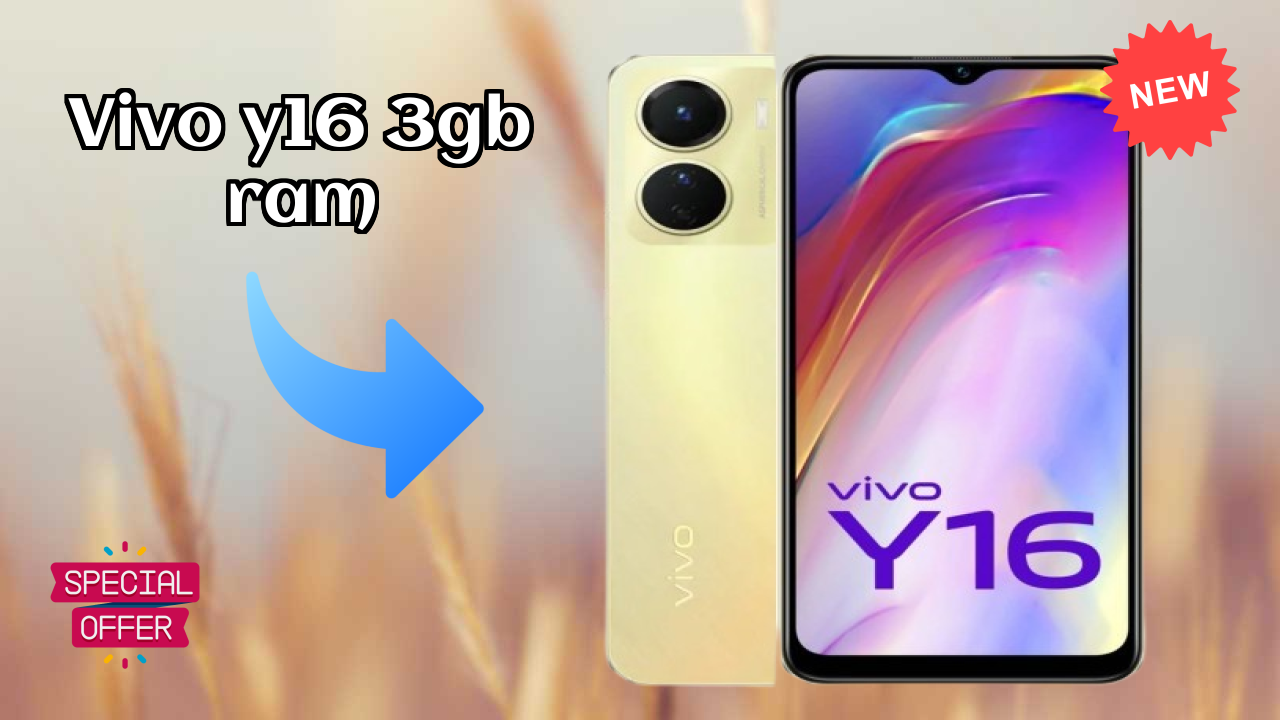 2026 Vivo Y16 3GB RAM: Best And High quolity Smart Phone 